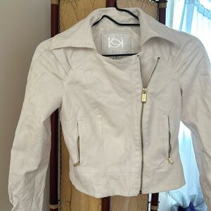 White Bebe jacket